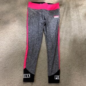 PINK Victoria's Secret Kids Leggings in Gray and Pink